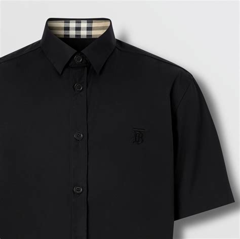 burberry shirt short sleeve|burberry monogram motif t shirt.